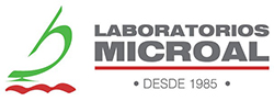logotipo laboratorios microal